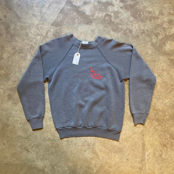 True Vintage Pannill Construction Sweatshirt - Picture 1 of 3